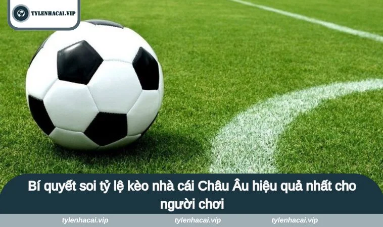 Bí quyết soi tỷ lệ kèo nhà cái Châu Âu hiệu quả nhất cho người chơi